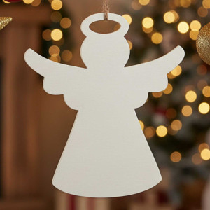 Dřevěný andílek výška 20cm 2