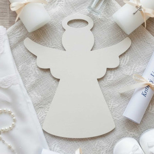 Dřevěný andílek výška 20cm