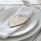 Dřevěná magnetka na obřad 6,5 cm cena za kus