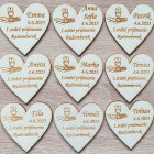 Dřevěná magnetka 1. svaté přijímání 6,5 cm cena za kus