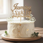 Dřevěný kolík 1. svaté přijímání KALICH s JMÉNEM 15cm