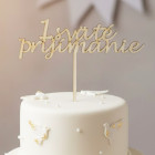 Dřevěná zápich 1. svaté přijímání 15 cm