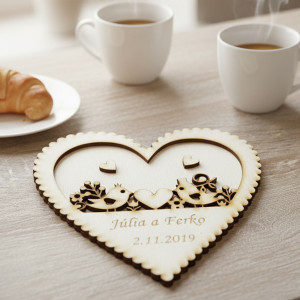 Svatební obaly, krabičky a podnosy 2