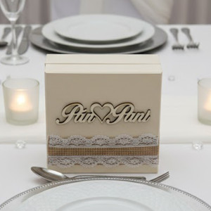 Svatební obaly, krabičky a podnosy