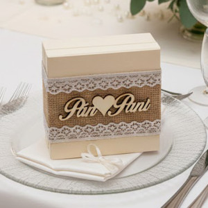 Svatební obaly, krabičky a podnosy