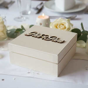 Svatební obaly, krabičky a podnosy