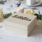 Svatební krabička na svatební prstýnky Pan a Paní