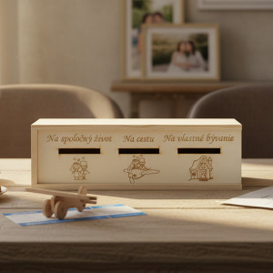 Svatební obaly, krabičky a podnosy