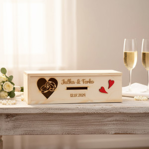 Svatební obaly, krabičky a podnosy 2
