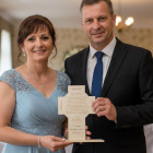 Poděkování rodičům ve tvaru kříže 25,5x25cm