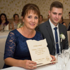 Dřevěný poděkovací list mamince 24,5x25cm