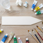 Svatební tabulka šipka bez děr