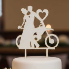 Dřevěný výrobek novomanželé