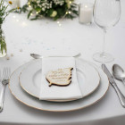 Svatební magnetky list 57x54x3mm