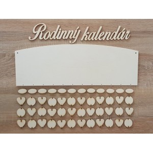 Rodinné kalendáře sety 2