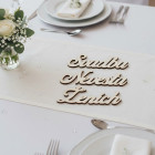 Ženich Svatba Nevěsta sada 50x145mm