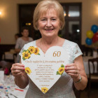 Dřevěné srdíčko 30 cm + věnování na míru