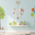 Tabulka 17cm-Pravidla dětského pokoje zvířátka