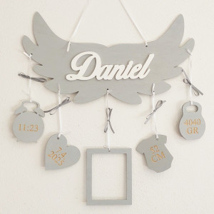 Jméno s údaji o narození – jméno na zeď