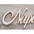 Nápis "Kalendář" s opálenými hranami k rodinnému kalendáři