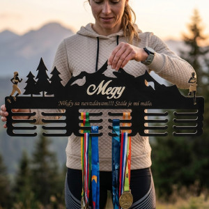 80 cm věšák na medaile