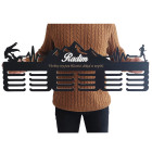 Dřevěný věšák na medaile 80cm HORA + malování + jméno