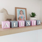 Meno na ozdobných kostkách 5,5 cm cena/kostka