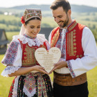 Dřevěná tabulka 17cm-Manželských desatero