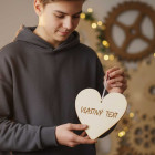 Dřevěná tabulka 17cm-Vlastní text