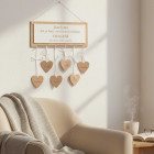 Tabulka 30x15 cm se silným (pro 10 kusů srdíček)