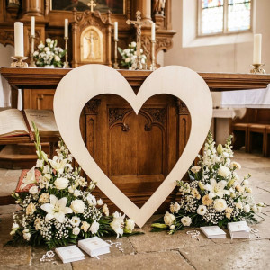 Výzdoba srdce 60cm 2