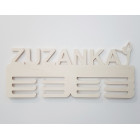 Věšák na medaile s názvem gymnastika 45cm