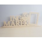 Dárek na promoce Ing. stojan s jménem na míru