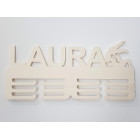 Držák na medaile s názvem judo 45cm