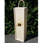 Dřevěný obal na víno