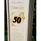 Dřevěný obal na víno