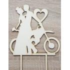 Dřevěný výrobek novomanželé