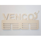 Držák na medaile s názvem volejbal 45cm