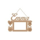 Fotoraj s jménem a údaji